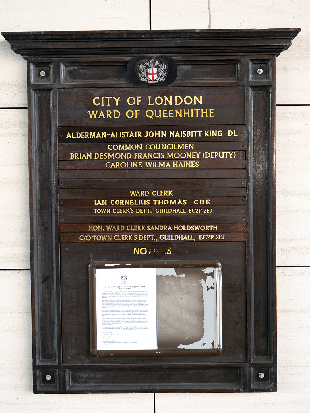 Ward of Queenhithe Board